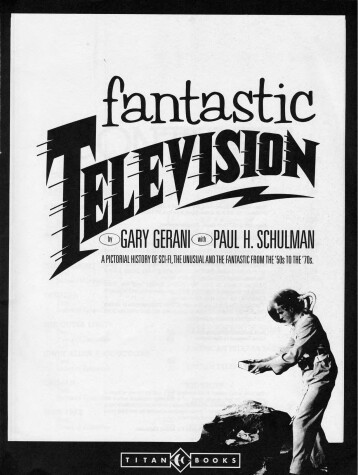 Book cover for Fantastic Television