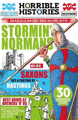 Book cover for Stormin' Normans (newspaper edition)