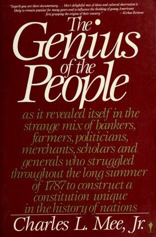 Book cover for Genius of the People