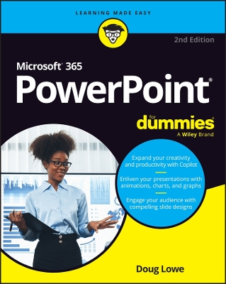 Book cover for Microsoft 365 PowerPoint for Dummies