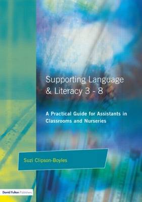 Book cover for Supporting Language and Literacy 3-8