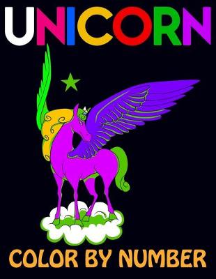 Book cover for Unicorn Color By Number