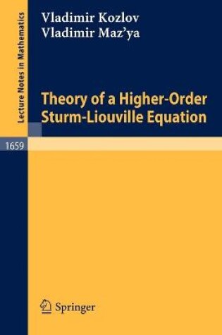 Cover of Theory of a Higher-Order Sturm-Liouville Equation