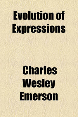 Book cover for Evolution of Expressions