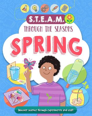 Cover of STEAM through the seasons: Spring