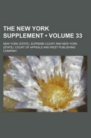 Cover of The New York Supplement (Volume 33)