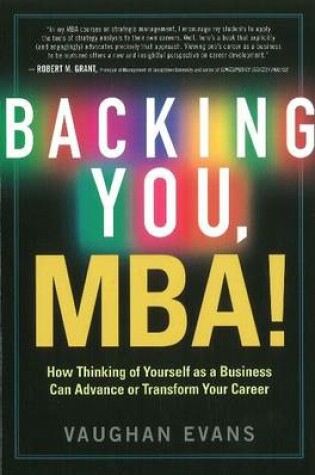 Cover of Backing You, MBA!