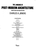 Book cover for Language of Post-Modern Architecture 4