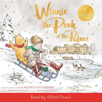 Book cover for Winnie-the-Pooh at the Palace