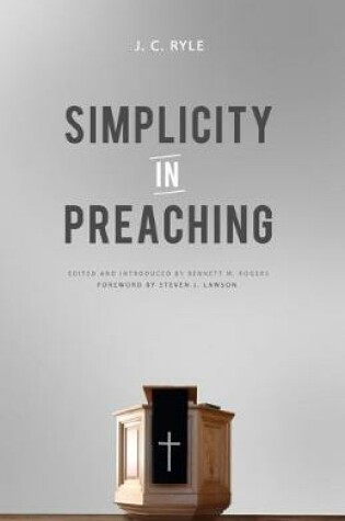 Cover of Simplicity in Preaching