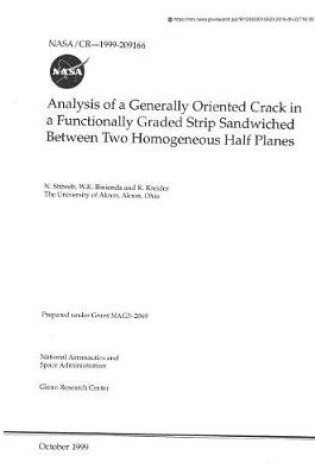 Cover of Analysis of a Generally Oriented Crack in a Functionally Graded Strip Sandwiched Between Two Homogeneous Half Planes