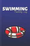 Book cover for Swimming Training Log