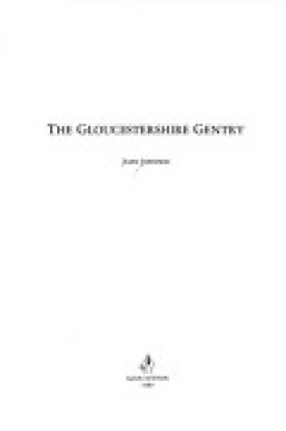 Cover of Gloucestershire Gentry