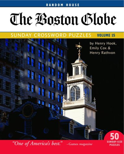 Book cover for Boston Globe Sunday Crossword Puzzles