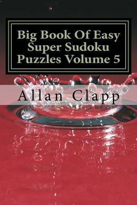 Book cover for Big Book of Easy Super Sudoku Puzzles