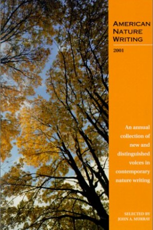 Cover of American Nature Writing 2001