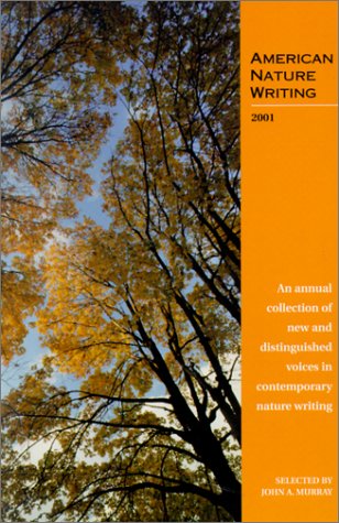 Book cover for American Nature Writing 2001