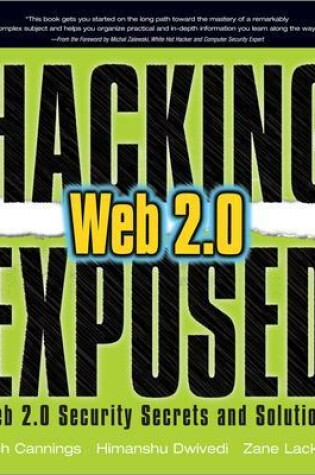 Cover of Hacking Exposed Web 2.0: Web 2.0 Security Secrets and Solutions