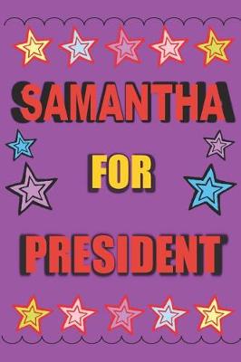 Book cover for Samantha for President