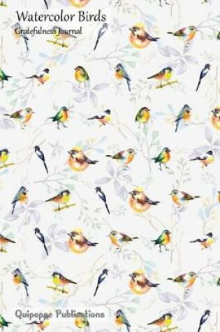 Cover of Watercolor Birds Gratefulness Journal