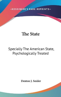 Book cover for The State