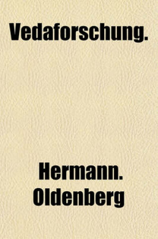 Cover of Vedaforschung.