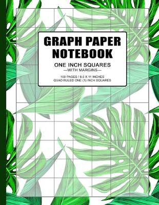 Book cover for Graph Paper Notebook 1 Inch Squares