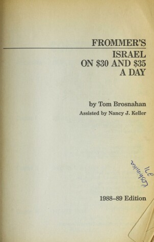 Book cover for Israel 35 A Day