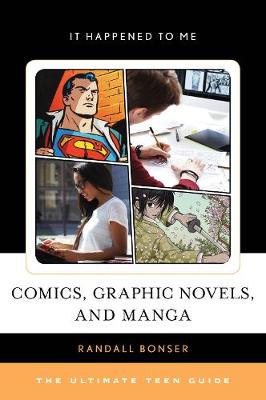 Book cover for Comics, Graphic Novels, and Manga