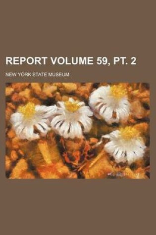 Cover of Report Volume 59, PT. 2