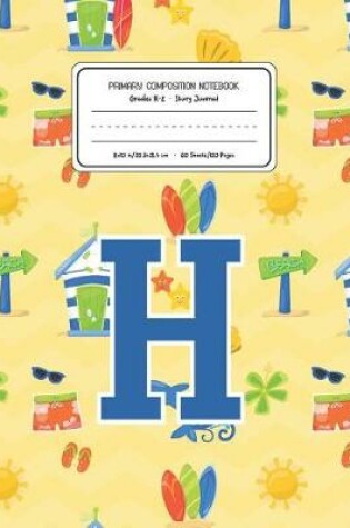 Cover of Primary Composition Notebook Grades K-2 Story Journal H