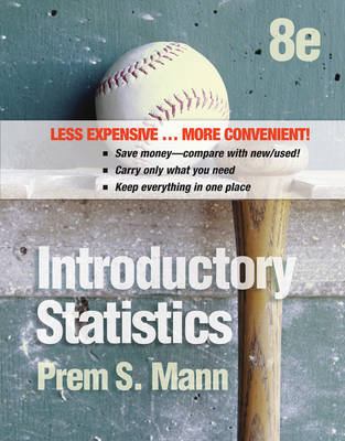 Book cover for Introductory Statistics 8e Binder Ready Version + WileyPLUS Registration Card