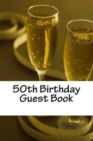 Cover of 50th Birthday Guest Book