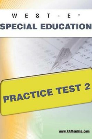 Cover of West-E Special Education Practice Test 2