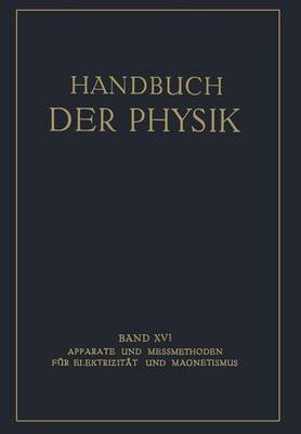 Book cover for Apparate und Messmethoden für Elektrizität und Magnetismus