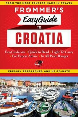 Cover of Frommer's Easyguide to Croatia
