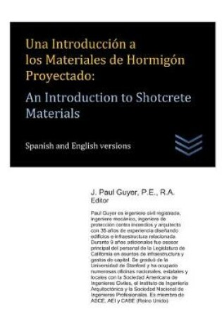 Cover of Una Introduccion a los Materiales de Hormigon Proyectado