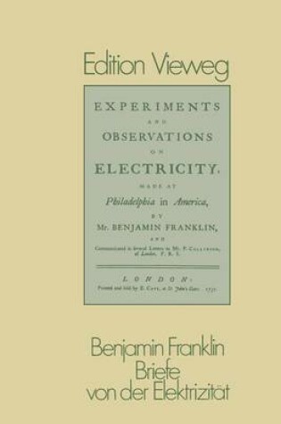 Cover of Briefe Von Der Elektrizitat