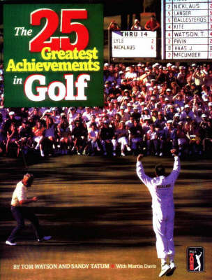 Book cover for The 25 Greatest Achievements in Golf