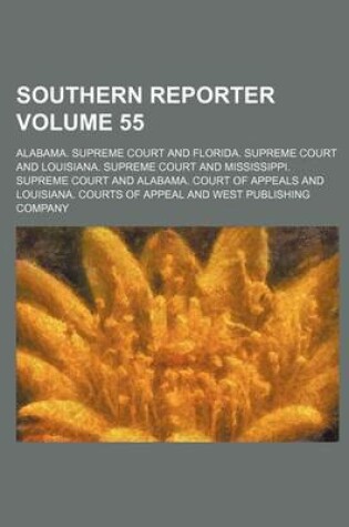 Cover of Southern Reporter Volume 55