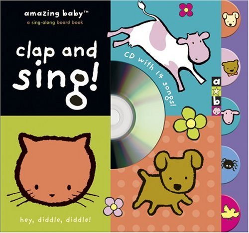 Book cover for Amazing Baby: Clap and Sing!