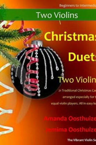 Cover of Christmas Duets for Two Violins