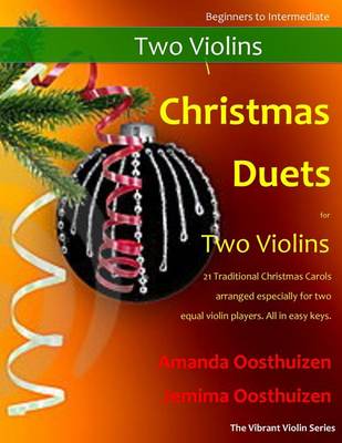 Book cover for Christmas Duets for Two Violins