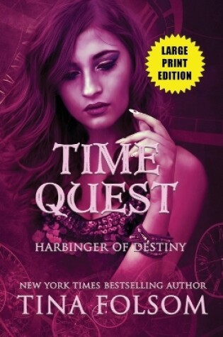 Cover of Harbinger of Destiny (Time Quest #2) (Large Print Edition)