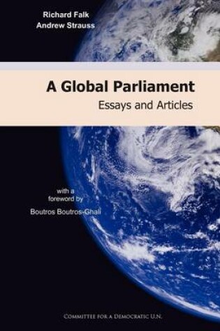 Cover of A Global Parliament