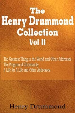 Cover of Henry Drummond Collection Vol. II