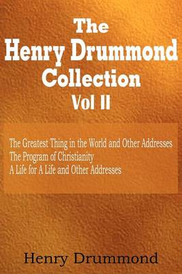 Book cover for Henry Drummond Collection Vol. II