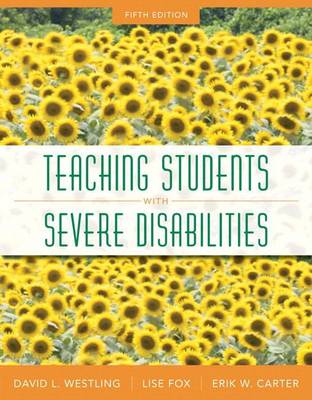 Book cover for Teaching Students with Severe Disabilities, Pearson Etext with Loose-Leaf Version -- Access Card Package