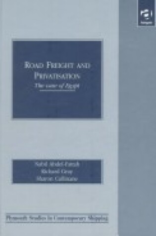 Cover of Road Freight and Privatisation