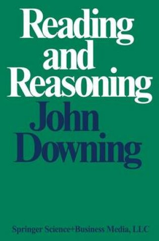 Cover of Reading and Reasoning,